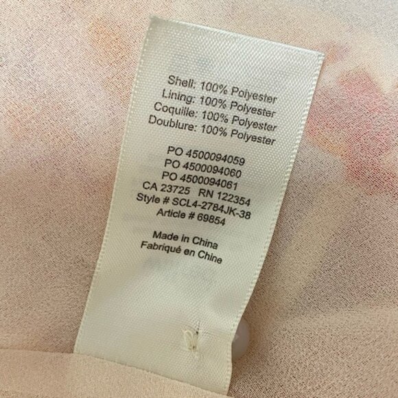 Aritzia Wilfred Nadine Floral Blouse XXS — 100% Polyester - Picture 10 of 10